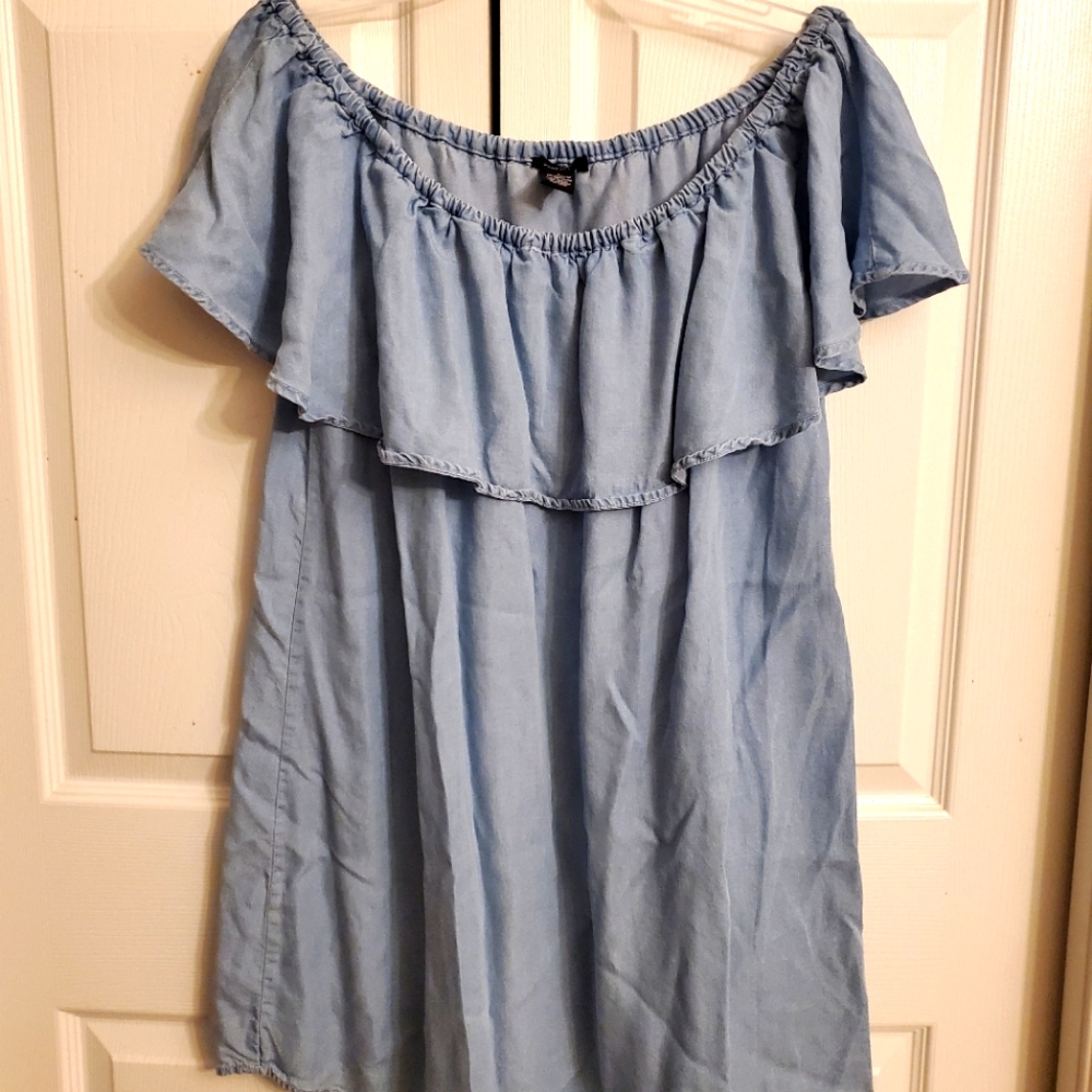 Rue 21 Denim summer tunic dress